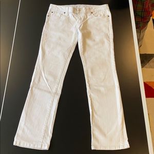 White jeans